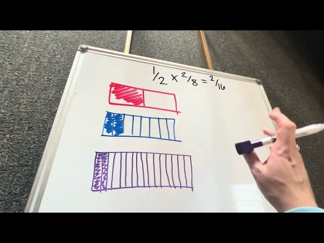 Representational Model of 1/2 x 2/8