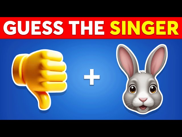 Guess The Singer By Emoji 🎤🎼 Emoji Quiz