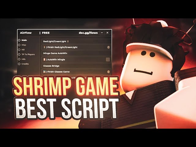 [BEST] SHRIMP GAME SCRIPT/HACK/GUI 🦐 | AUTO FINISH, SOLARA SUPPORT | PASTEBIN 2025 | MOBILE/PC