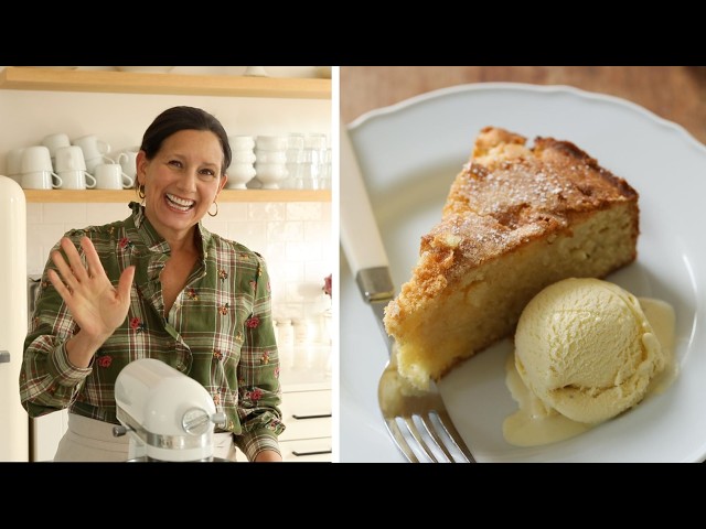 Fantastic French Apple Cake Recipe | Entertaining with Beth