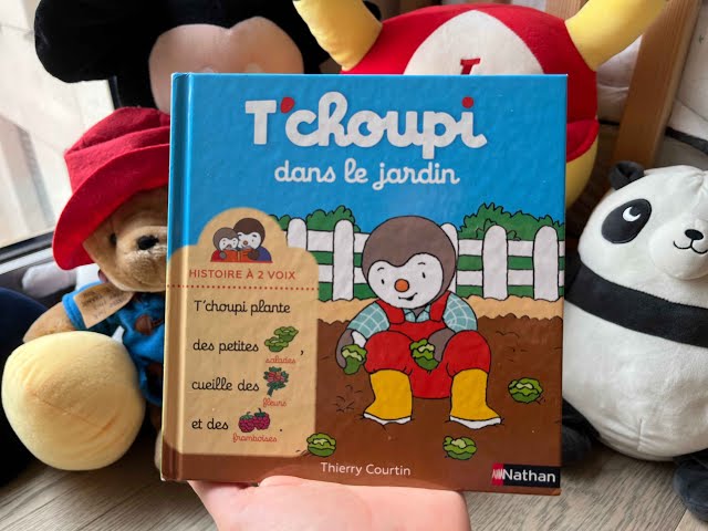 #Tchoupi dans le jardin 🏡