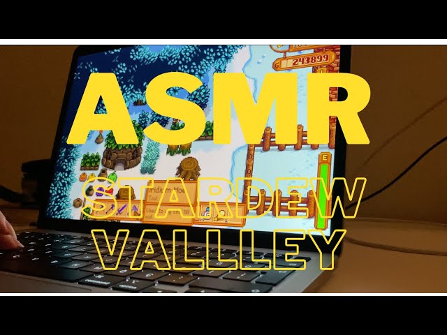 (ASMR) a day with me in stardew valley relaxing gameplay 🐣🌿 (no music)