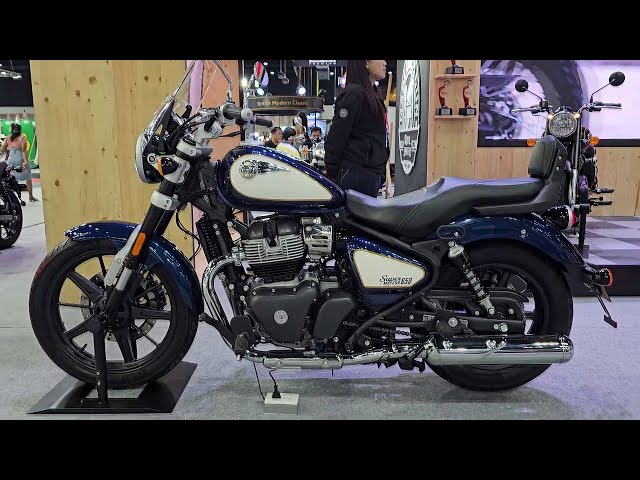 New Super METEOR 650 CELESTIAL BLUE Walkaround