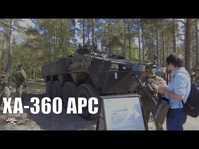 XA-360 Armoured Personnel Carrier Walkaround - Finnish Army