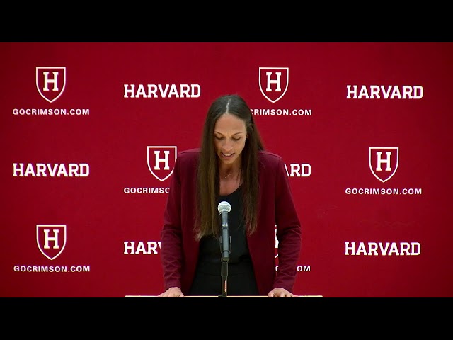 Harvard Women's Basketball Head Coach Announcement