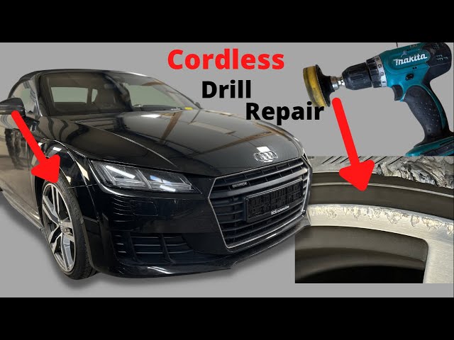 Do it yourself - Cordless drill wheel repair in 6 minutes!