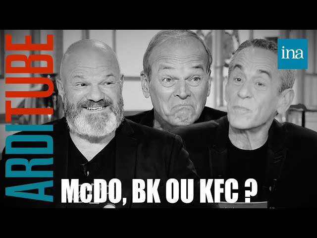 McDo, Burger King ou KFC : la junkfood vue par Etchebest et Piège chez Ardisson | INA Arditube