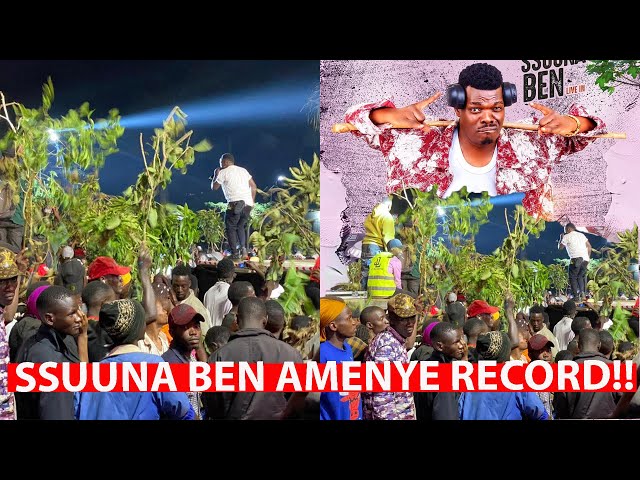 BREAKING NEWS! SSUUNA BEN AMENYE RECORD KU MANKUTANO E NANSANA!