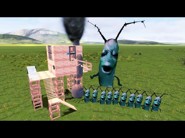 Plankton Got Served vs Towers In Garry's Mod