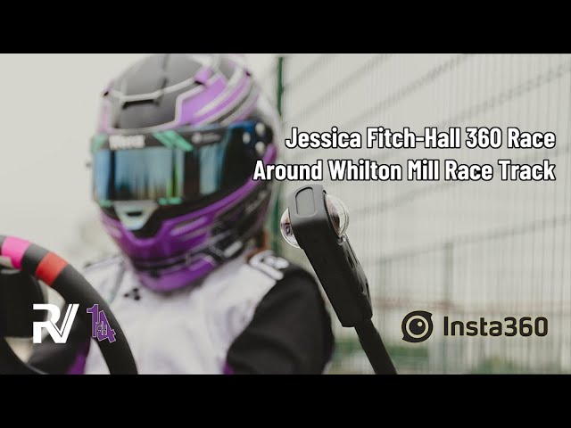 Jessica Fitch-Hall Racing Round Whilton Mill - Insta 360 X4