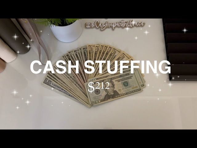 Cash Stuffing $212 | February wk no 2 | low income | sinking funds