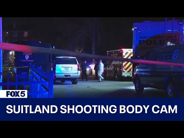 Body cam footage of fatal Suitland officer-involved shooting released