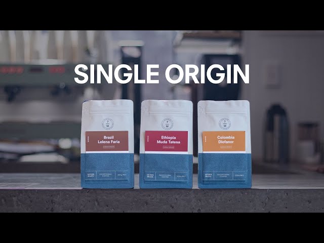 What's the deal with Single Origin Coffees?