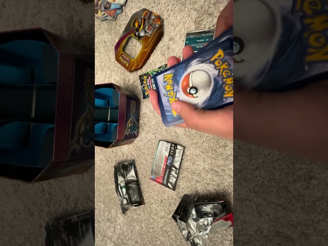 Opening the iron boulder ex tin (pokemon)