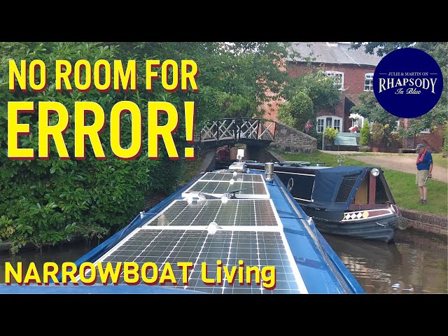 It doesn’t get TIGHTER than THIS! | A Tricky Manoeuvre! | NARROWBOAT Living Ep112