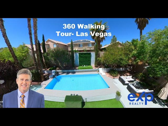 A 360 Degree Walking Tour of 1613 Rappeling Court - Beautiful Backyard- Summerlin