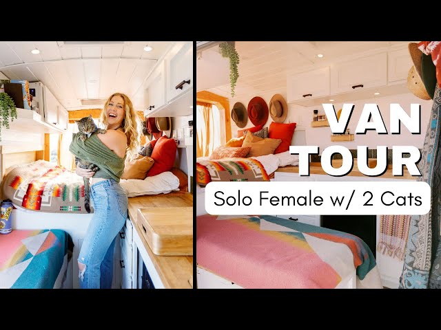 VAN TOUR: Solo Female w/ 2 Cats