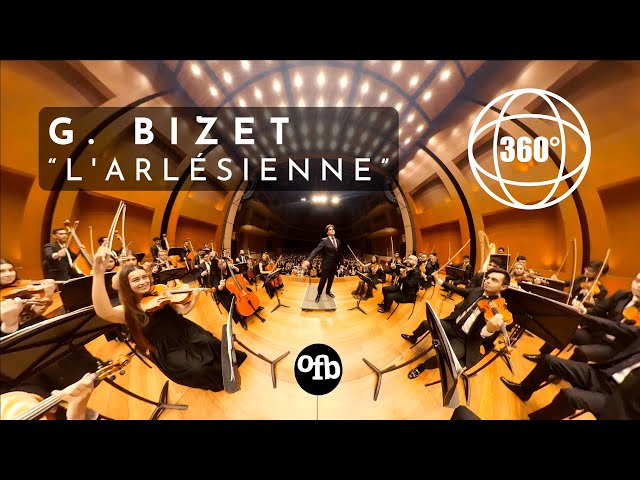 BIZET: "L'ARLÉSIENNE" Suites 1&2 - selections (Bogotá Youth Orchestra | Manuel López-Gómez) [360°]