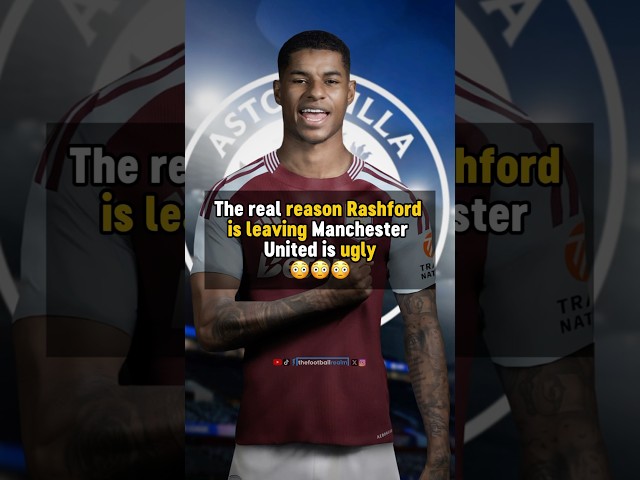 UGLY reason why Rashford is leaving Man United 🥲