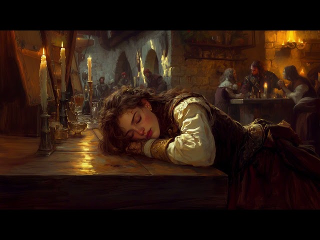 Cozy Tavern Nights | Relaxing Medieval Ambient Music