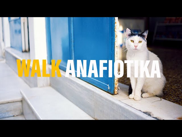 Walking in Athens Anafiotika Neighbourhood, Greece I 4K UHD