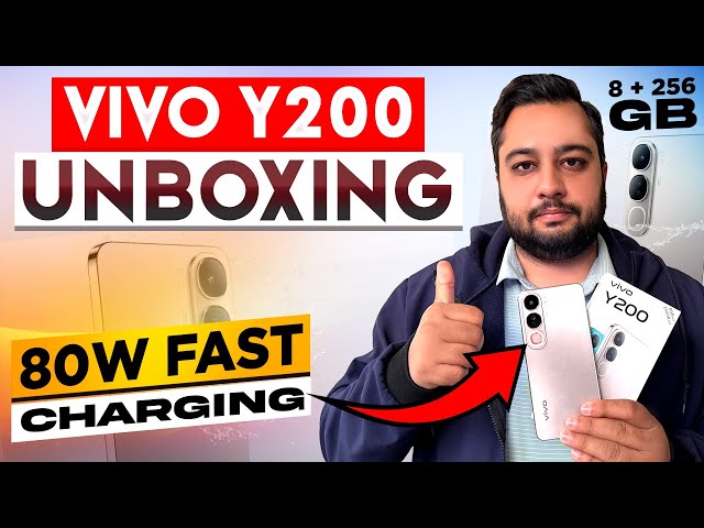 Vivo Y200 Unboxing Price in Pakistan | 80W Flash Charge Snapdragon 685