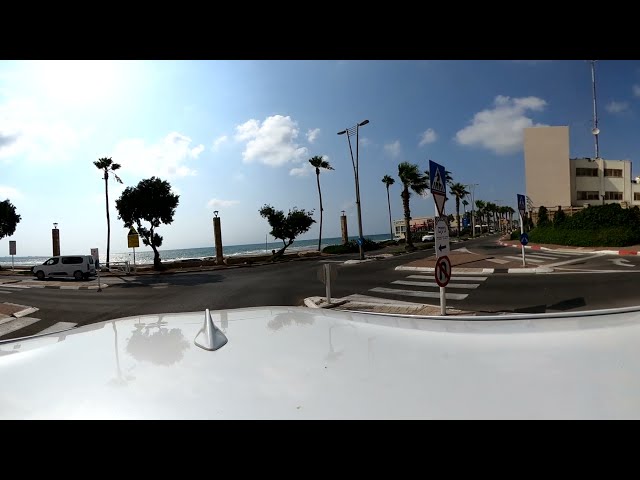 Acre (Akko), Israel 4K - VR 360 Drive