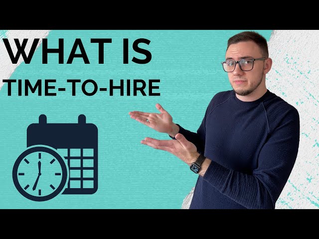 What Is TIME-TO-HIRE?! How do you CALCULATE Time-to-Hire? | Talent Acquisition & Recruitment (2021)