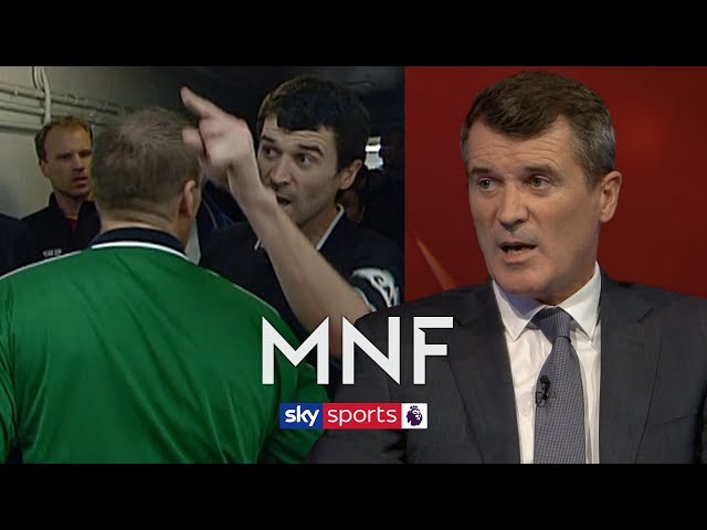 Roy Keane reflects on his famous tunnel spat with Patrick Vieira 😡😡| Monday Night Football