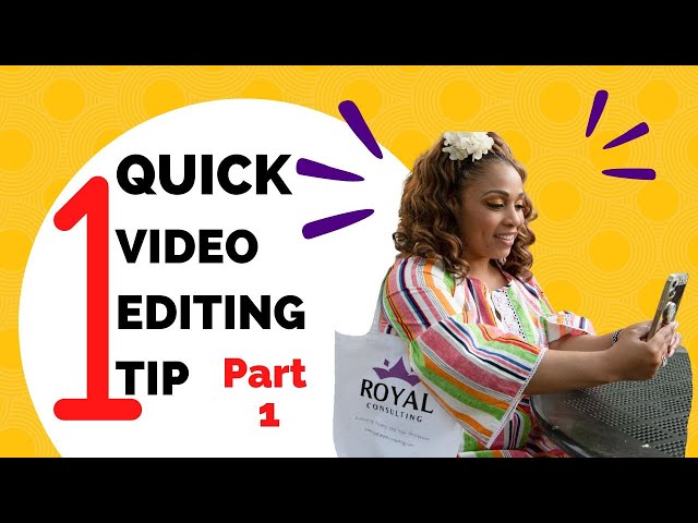 DON'T OVERLY USE TRANSITIONS | Video Editing Tip (Part 1)