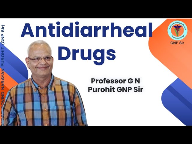 Antidiarrheal Drugs: Stop the Runs! (Pharmacology Made Easy)