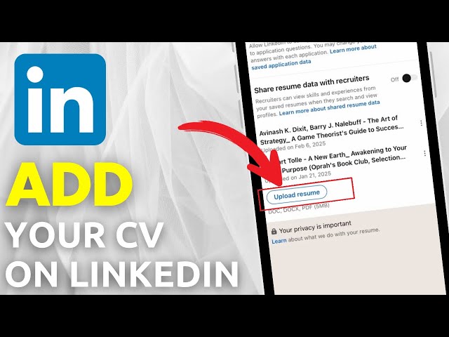 How To Add CV On LinkedIn (Quick Tutorial!)