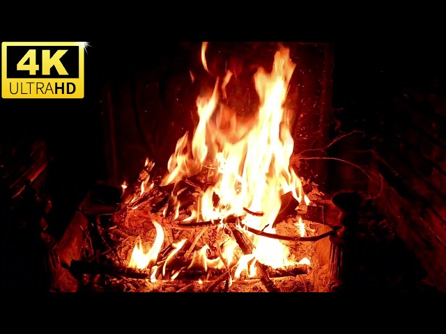 🔥 4k video ultra hd fireplace  - Relaxing Fire Burning Video & Crackling Fireplace Sounds#10