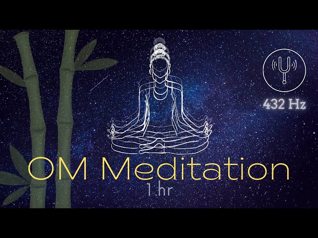 1 Hr "Om" Meditation ~🧠  {Helps With #Manifestation, #Visualization & #Meditation}