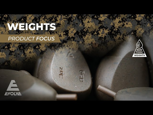 Weights - The first real plausible leadfree & non-toxic weight solution for the modern angler