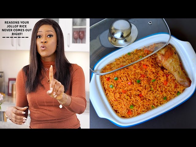 WHY UR JOLLOF RICE NEVER TURNS OUT RIGHT + TIPS TO MAKE PERFECT JOLLOF RICE ALWAYS- ZEELICIOUS FOODS