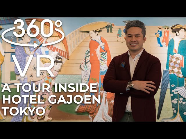 Hotels in Japan: Tour of Hotel Gajoen Tokyo (4K 360° VR)