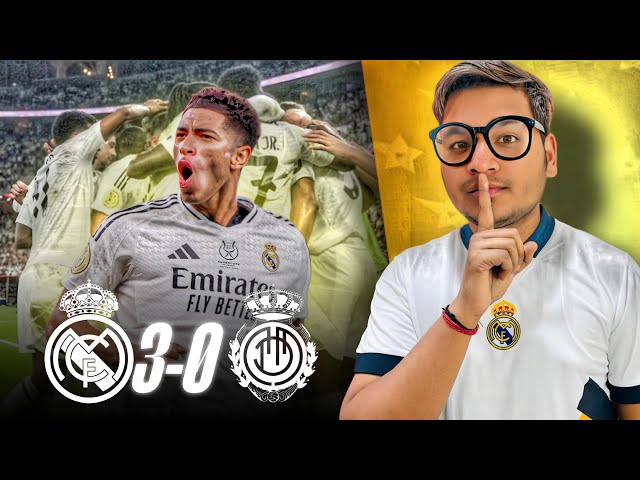 REAL MADRID DOMINATES MALLORCA 3-0! BELLINGHAM STEALS THE SHOW