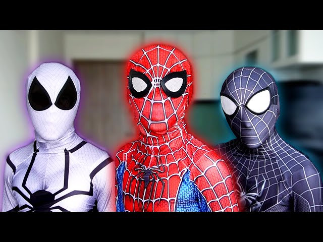 TEAM SPIDER-MAN vs BAD GUY TEAM || LIVE ACTION STORY 1