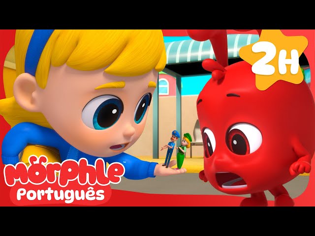 Morphle e a Cidade Encolhida! | MARATONA DO MORPHLE! | Desenhos Animados Infantis em Português