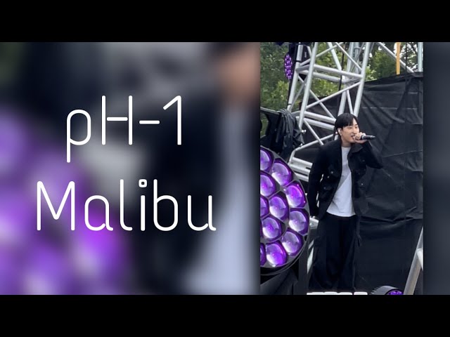 [FANCAM] 220731 pH-1 - 'Malibu' in London