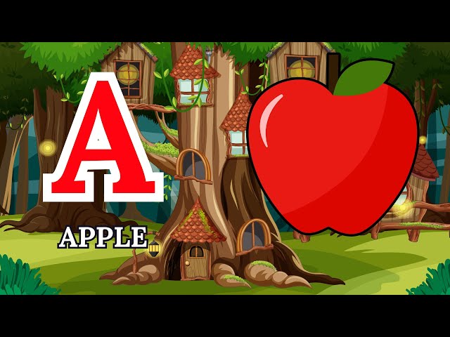 Phonics Sounds of Alphabets A to Z in English - A For Airplane - ABC Alphabet Songs with kids 06