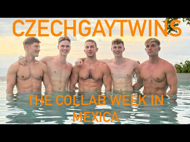 What is the life of OnlyFans star looks like, the collab week in Mexica. #gay #lgbt #twins #travel