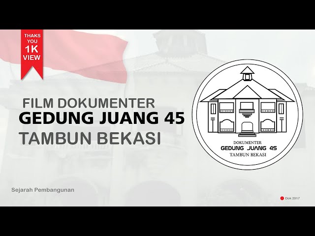 #FilmGedungJuang #TambunBekasi Gedung juang bekasi tambun sejarah Indonesia (Film)