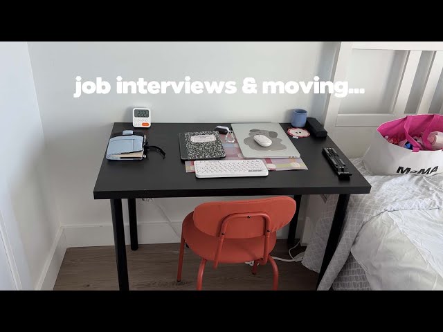 vlog | intern job interviews and my last move to Brooklyn, Thanksgiving in New York