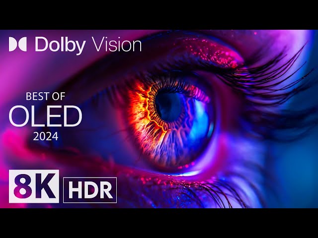 LIGHT COLORS | Dolby HDR 8K Vision with Captivating Cinematic Music (Animal Colorful Life)