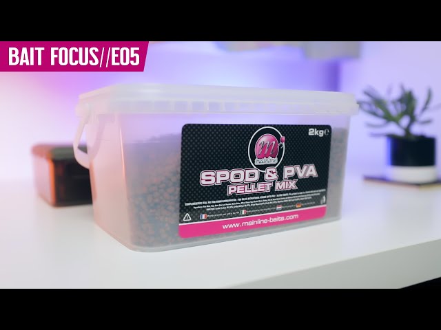 A TUB FULL OF BITES! Spod & PVA Pellet Mix! BAIT FOCUS//E05 - Mainline Baits Carp Fishing TV