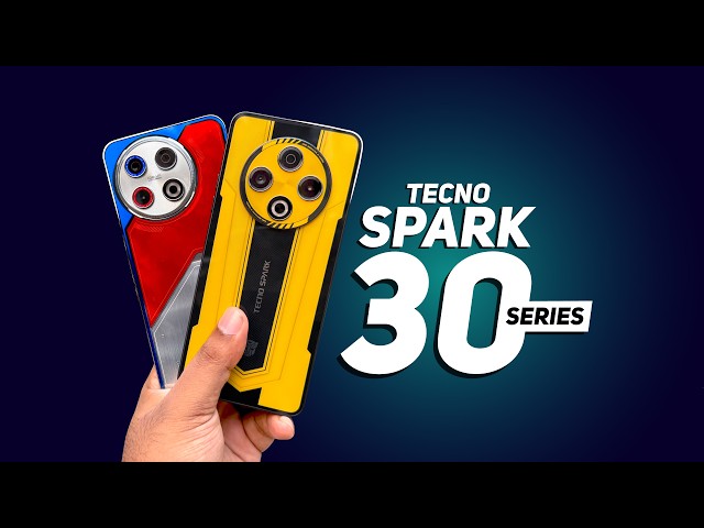 Tecno Spark 30 Series Review - স্পেশাল চমক দেখালো টেকনো 🔥