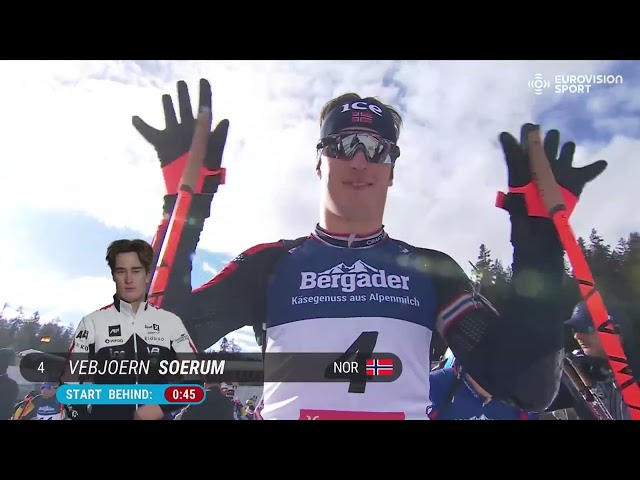 Biathlon World Championship 2025, Race 5, Pursuit Men, Lenzerheide, Switzerland