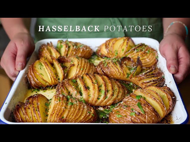 The only way to make potatoes l Crispy hasselback potatoes